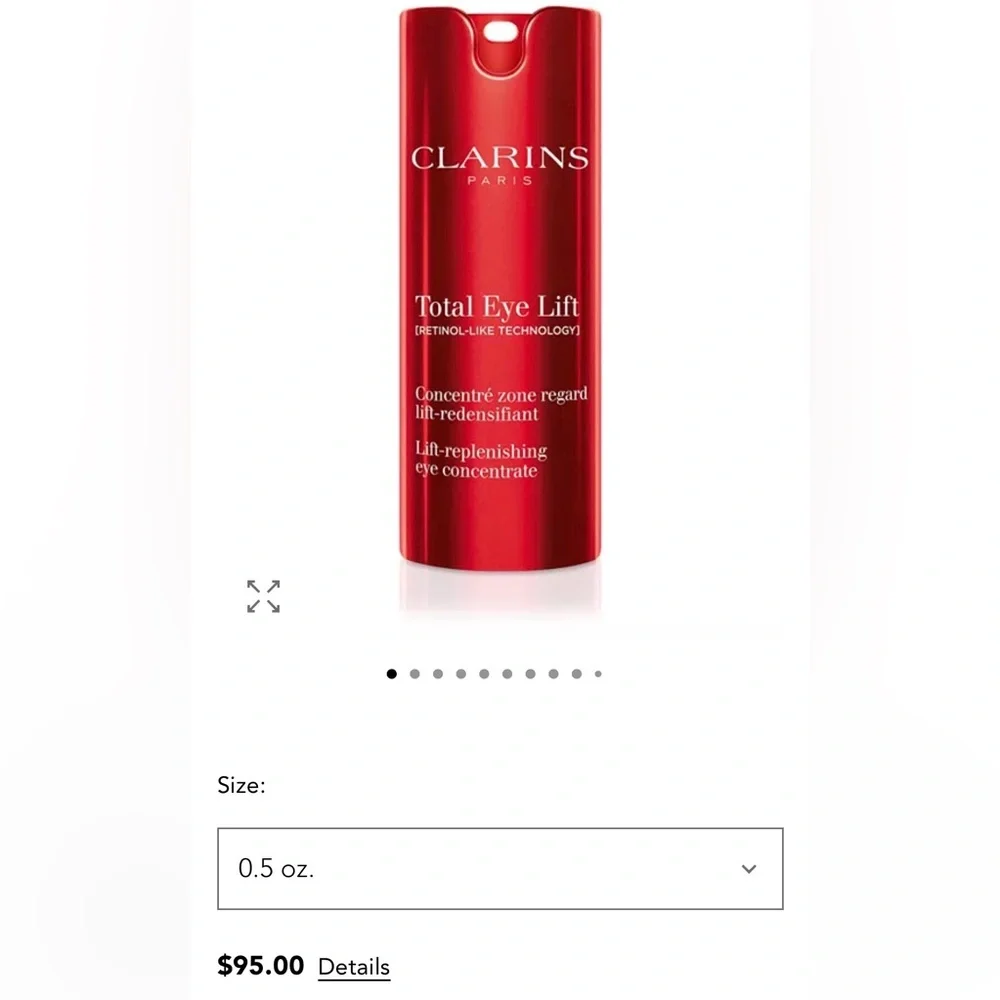 NEW 10xClarins Total Eye Lift Eye Cream 3ML (Sample/Travel Size)